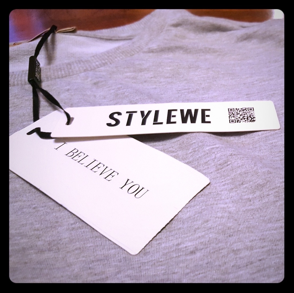 Stylewe- grey sweater
